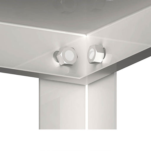 Stalgast - Regal mit glatten, höhenverstellbaren Böden, 700x500x1800 mm, Selbstmontage - GastroDeals