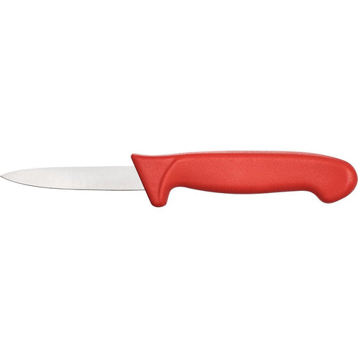 Stalgast - Schälmesser Premium, HACCP, Griff rot, Edelstahlklinge, L. 9 cm - GastroDeals