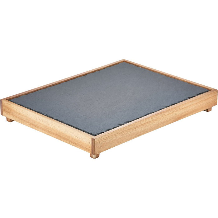 Stalgast - Schieferplatte für Buffet-Box, 400x300x7 mm - GastroDeals