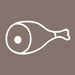Stalgast - Schneidbrett, HACCP, Farbe braun, 450 x 300 x 13 mm (BxTxH) - GastroDeals