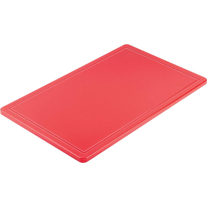 Stalgast - Schneidbrett, HACCP, Farbe rot, GN1/1, Stärke 15 mm - GastroDeals