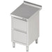 Stalgast - Schubladenschrank mit 2 Schubladen, 450x700x850 mm, mit Aufkantung, verschweißt - GastroDeals