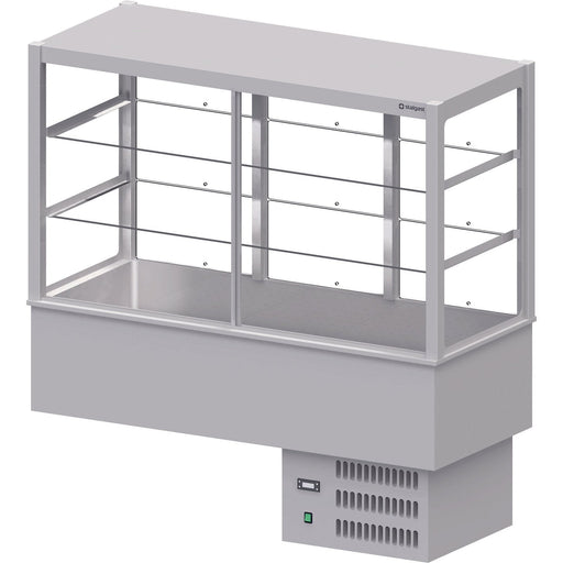 Stalgast - Selbstbedienungsvitrine "Drop-In" mit Kühlwanne 1440x620x1415 mm - GastroDeals