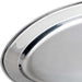 Stalgast - Servierplatte oval, Edelstahl, 59,9 x 41,3 cm (BxT) - GastroDeals