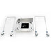 Stalgast - Servierwagen aus Edelstahl, mit zwei Borden, 845 x 525 x 940 mm (BxTxH) - GastroDeals