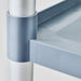 Stalgast - Servierwagen aus Kunststoff, mit drei Borden, 860 x 425 x 910 mm (BxTxH) - GastroDeals
