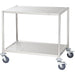 Stalgast - Servierwagen mit zwei Borden à 800x500 mm, ohne Griff - GastroDeals