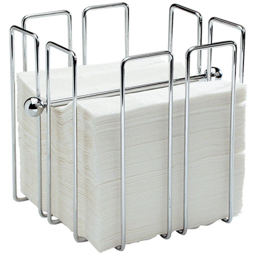 Stalgast - Serviettenhalter, verchromt, 195 x 195 x 190 mm (BxTxH) - GastroDeals