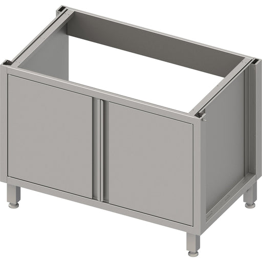 Stalgast - Spülenunterschrank Boxversion 2.0, für Beine/Sockelrahmen, mit Flügeltüren 1300x640x660 mm - GastroDeals