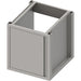 Stalgast - Spülenunterschrank Boxversion 2.0 mit Flügeltür, Sockelbau 600x540x660 mm - GastroDeals