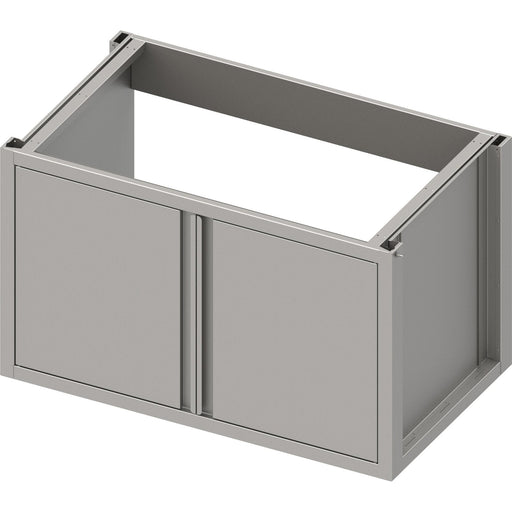 Stalgast - Spülenunterschrank Boxversion 2.0 mit Flügeltüren, Sockelbau 700x640x660 mm - GastroDeals