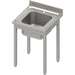 Stalgast - Spültisch ECO ohne Grundboden 600x600x850 mm, mit einem Becken, mit Aufkantung, Selbstmontage (AISI201) - GastroDeals