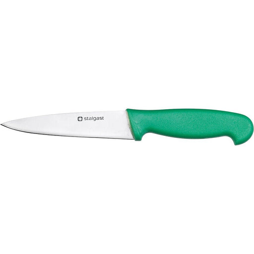 Stalgast - Stalgast Gemüsemesser, HACCP, Griff grün, Edelstahlklinge 10,5 cm - GastroDeals