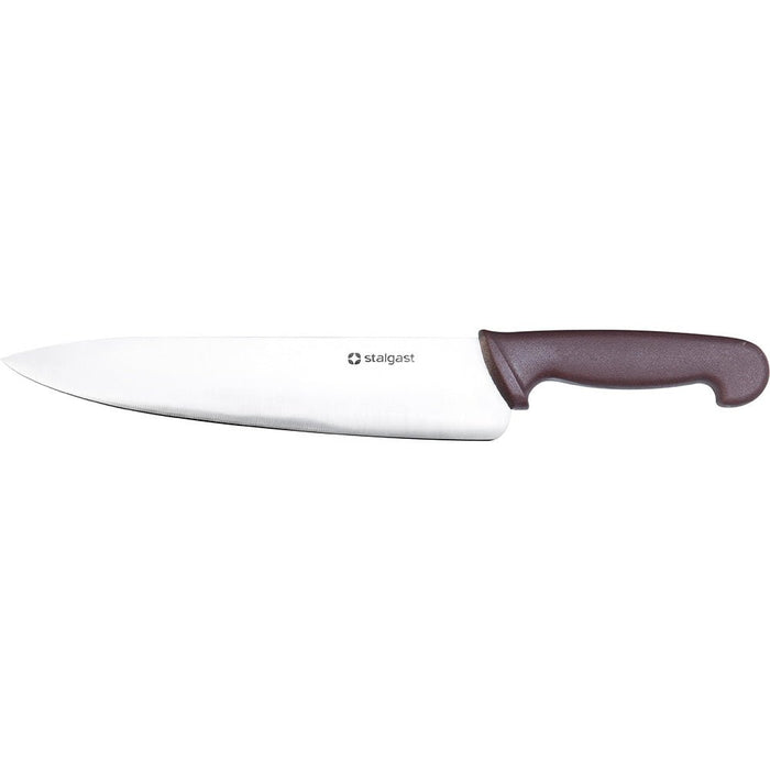 Stalgast - Stalgast Kochmesser, HACCP, Griff braun, Edelstahlklinge 25 cm - GastroDeals
