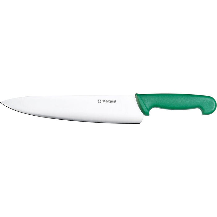 Stalgast - Stalgast Kochmesser, HACCP, Griff grün, Edelstahlklinge 25 cm - GastroDeals