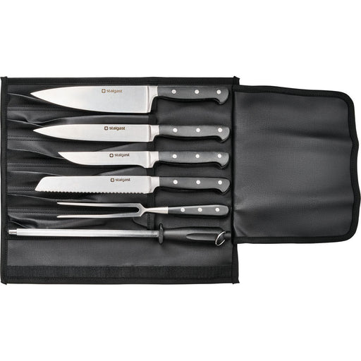 Stalgast - Stalgast Messertasche, sechs Fächer - GastroDeals