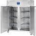 Stalgast - Starline Doppeltür-Kühlschrank mit Rädern, GN 2/1 - GastroDeals