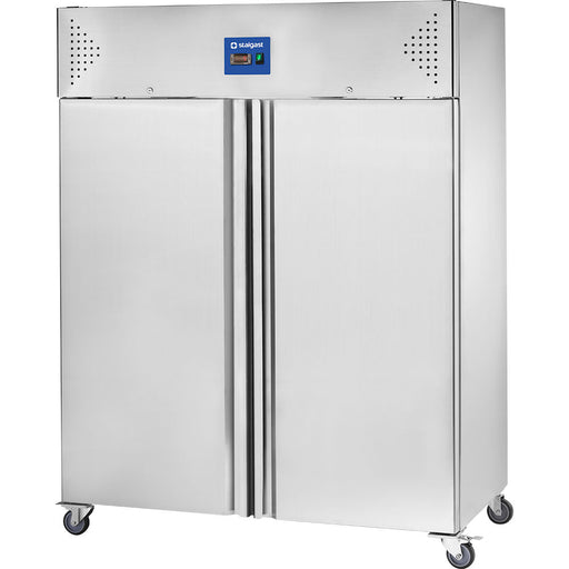 Stalgast - Starline Doppeltür-Tiefkühlschrank mit Rädern, GN 2/1 - GastroDeals