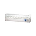 Stalgast - STARLINE Kühlaufsatzvitrine, 7x GN 1/3, 1600x395x400 mm (BxTxH) - GastroDeals