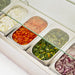 Stalgast - STARLINE Kühlaufsatzvitrine, 7x GN 1/4, 1500x335x400 mm (BxTxH) - GastroDeals