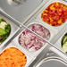 Stalgast - Starline Saladette mit Glasabdeckung, 2-türig, 10x GN 1/4, - GastroDeals