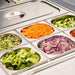 Stalgast - Starline Saladette mit Glasabdeckung, 3-türig, 16x GN 1/4 - GastroDeals