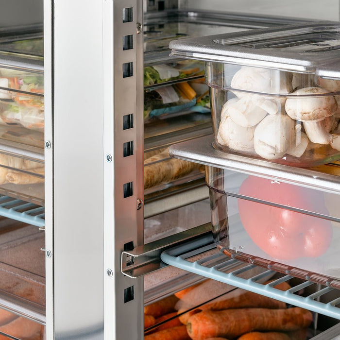 Stalgast - Starline Tiefkühltisch mit 3 Türen, 417 Liter, 1795x700x850 (BxTxH) - GastroDeals