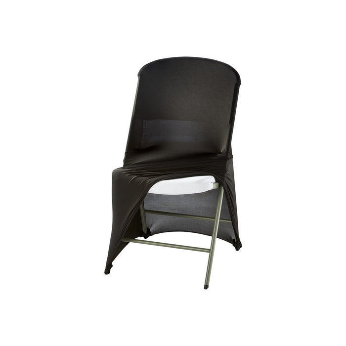 Stalgast - Stretchhusse für Buffet-Klappstuhl mit ca. 465 x 530 x 900 mm (BxTxH), schwarz - GastroDeals