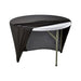 Stalgast - Stretchhusse für runde Buffettische mit ca. Ø 1150 mm, Höhe 740 mm, schwarz - GastroDeals