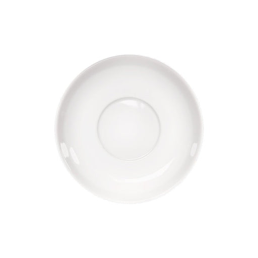 Stalgast - Suppen-Untertasse, groß, reinweißes Hotelporzellan, Serie Isabell, Ø 140 mm - GastroDeals