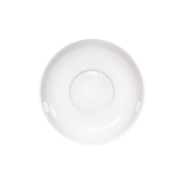 Stalgast - Suppen-Untertasse, groß, reinweißes Hotelporzellan, Serie Isabell, Ø 140 mm - GastroDeals