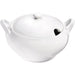 Stalgast - Suppenterrine mit Deckel, reinweißes Hotelporzellan, Serie Isabell, H. 17,5 cm, 3,5 Liter - GastroDeals
