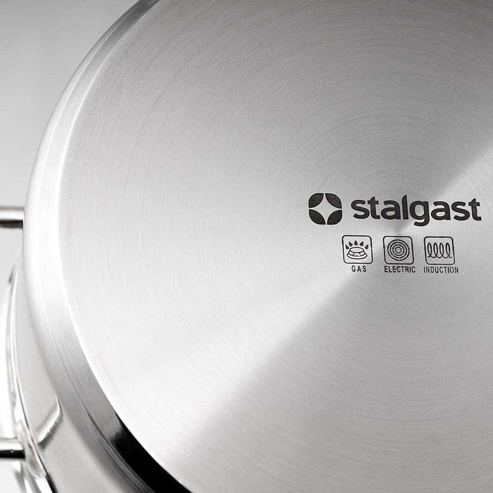 Stalgast - Suppentopf mit Deckel, Ø 320 mm, Höhe 160 mm, 12,9 Liter - GastroDeals