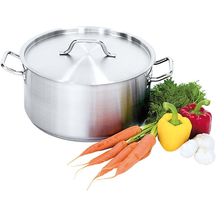 Stalgast - Suppentopf mit Deckel, Ø 320 mm, Höhe 160 mm, 12,9 Liter - GastroDeals