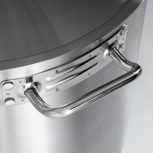 Stalgast - Suppentopf mittelhohe Form, mit Deckel, Ø 160 mm, Höhe 95 mm, 1,9 Liter - GastroDeals