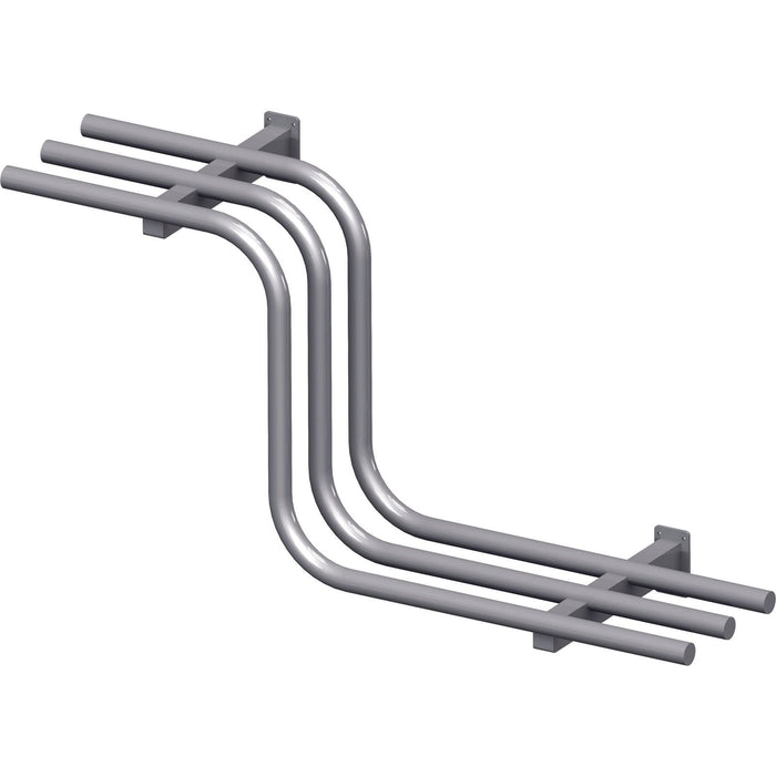 Stalgast - Tablettrutsche, gebogen 600x335x450 mm für Speisenausgabesysteme - GastroDeals