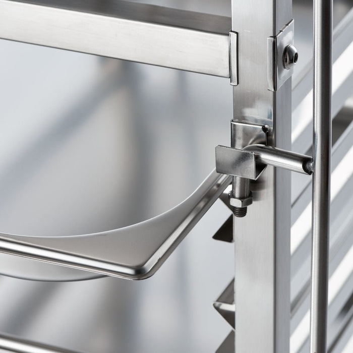 Stalgast - Tablettwagen aus Edelstahl, passend für 14 x GN 1/1, 380 x 550 x 1735 mm (BxTxH) - GastroDeals