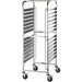 Stalgast - Tablettwagen aus Edelstahl, passend für 14 x GN 1/2, 590 x 670 x 1735 mm (BxTxH) - GastroDeals