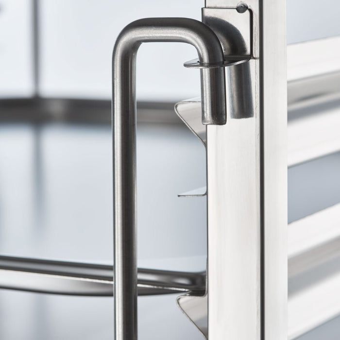 Stalgast - Tablettwagen aus Edelstahl, passend für 14 x GN 1/2, 590 x 670 x 1735 mm (BxTxH) - GastroDeals