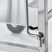 Stalgast - Tablettwagen aus Edelstahl, passend für 16 x Tablett 600 x 400 mm, 470 x 620 x 1735 mm (BxTxH) - GastroDeals
