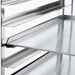 Stalgast - Tablettwagen aus Edelstahl, passend für 16 x Tablett 600 x 400 mm, 470 x 620 x 1735 mm (BxTxH) - GastroDeals