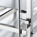 Stalgast - Tablettwagen aus Edelstahl, passend für 16 x Tablett 600 x 400 mm, 470 x 620 x 1735 mm (BxTxH) - GastroDeals