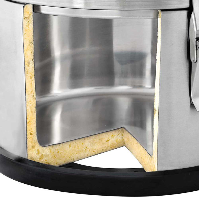 Stalgast - Thermobehälter aus rostfreiem Edelstahl, 15 Liter, mit Ablasshahn - GastroDeals