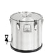 Stalgast - Thermobehälter aus rostfreiem Edelstahl, 25 Liter, mit Ablasshahn - GastroDeals