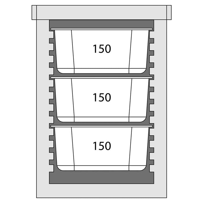 Stalgast - Thermobox Frontlader für 6x GN 1/1 (65 mm) - GastroDeals