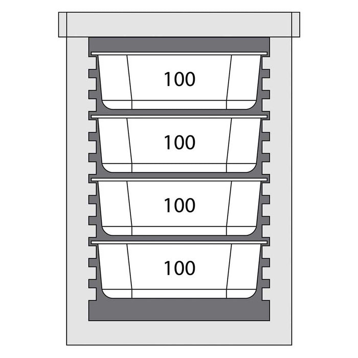 Stalgast - Thermobox Frontlader für 6x GN 1/1 (65mm) - GastroDeals
