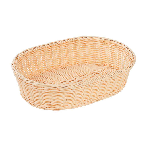 Stalgast - Tisch- und Buffetkorb oval, stabiles Geflecht, Polypropylen, 380 x 270 x 90 mm (BxTxH) - GastroDeals