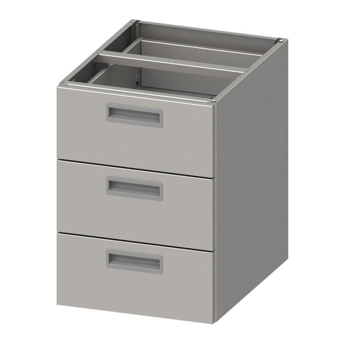 Stalgast - Topfspüle ECO mit einem Becken 1200x600x850 mm, 300 mm Beckenhöhe mit Aufkantung, Selbstmontage (AISI201) - GastroDeals
