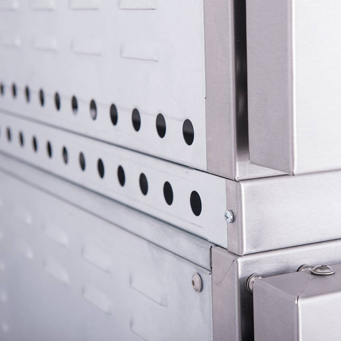 Stalgast - Umluftofen mit Grill als Unterbau für Serie 700ND oder freistehend, 800 x 640 x 600 mm (BxTxH), 6,54 kW Leistung, 400 Volt - GastroDeals