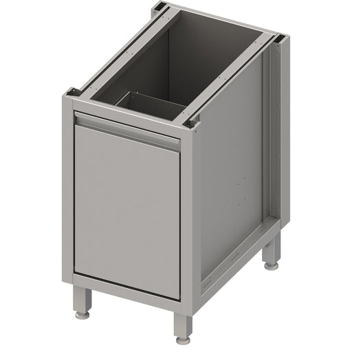 Stalgast - Unterschrank Boxversion 2.0, für Beine/Sockelrahmen, mit Abfallkipper 450x640x660 mm - GastroDeals